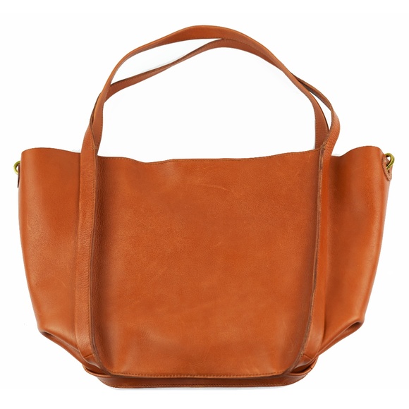 New MADEWELL Sydney Tote Bag Burnished Carmel - Picture 3 of 6